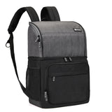 Backpack Cooler 24 Cans Gray